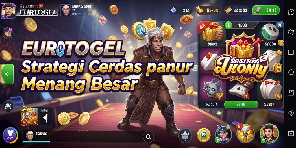 Tangkapan layar gameplay EUROTOGEL menunjukkan strategi kemenangan yang menegangkan.