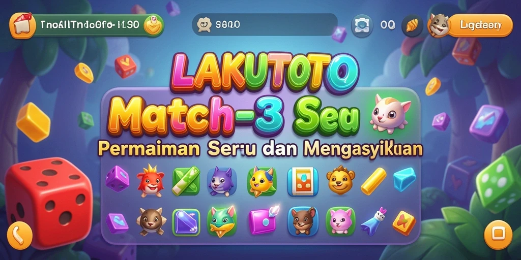 Tampilkan gameplay seru dan penuh warna dari LAKUTOTO.