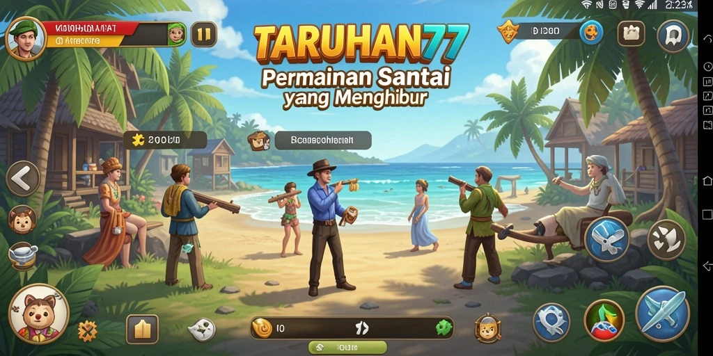 Tampilan gameplay TARUHAN77 yang menarik dan menghibur.